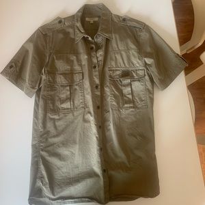 Men’s Burberry Short Sleeve Shirt